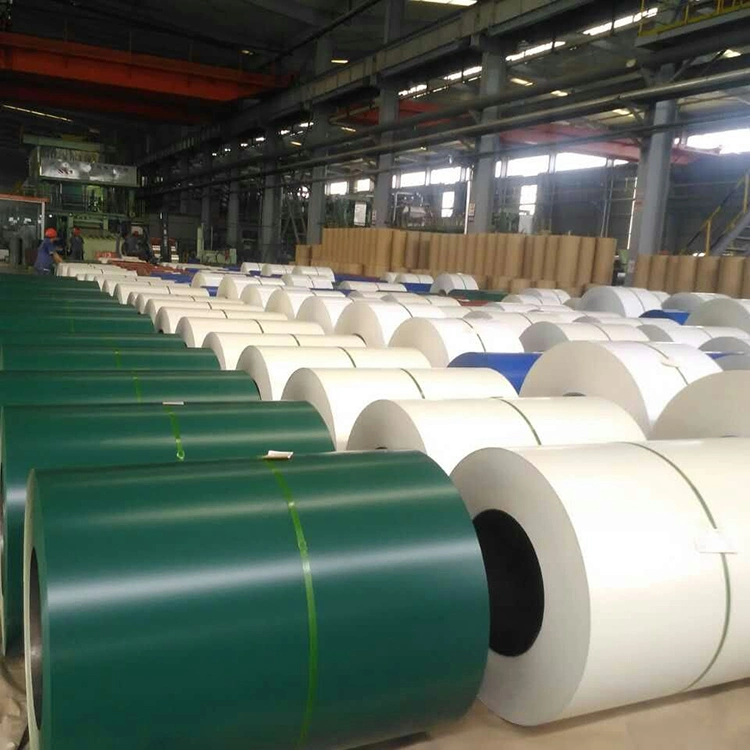 Manufacturers Rolled PPGL PPGI Galvanized Steel Color Coated Coil Prepainted