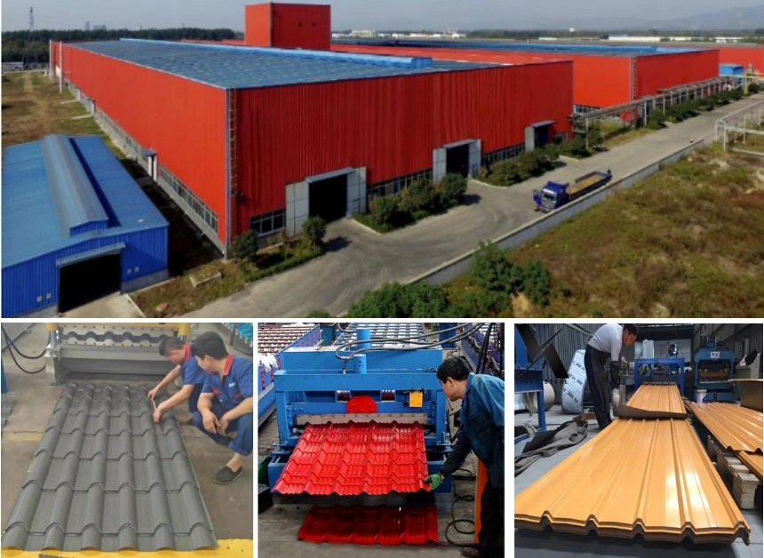 Cheap Colour Coated Roofing Sheet Corrugated Galvanized Steel Color Roof Tiles Dx51d Galvanized Steel Roofing Sheet Price