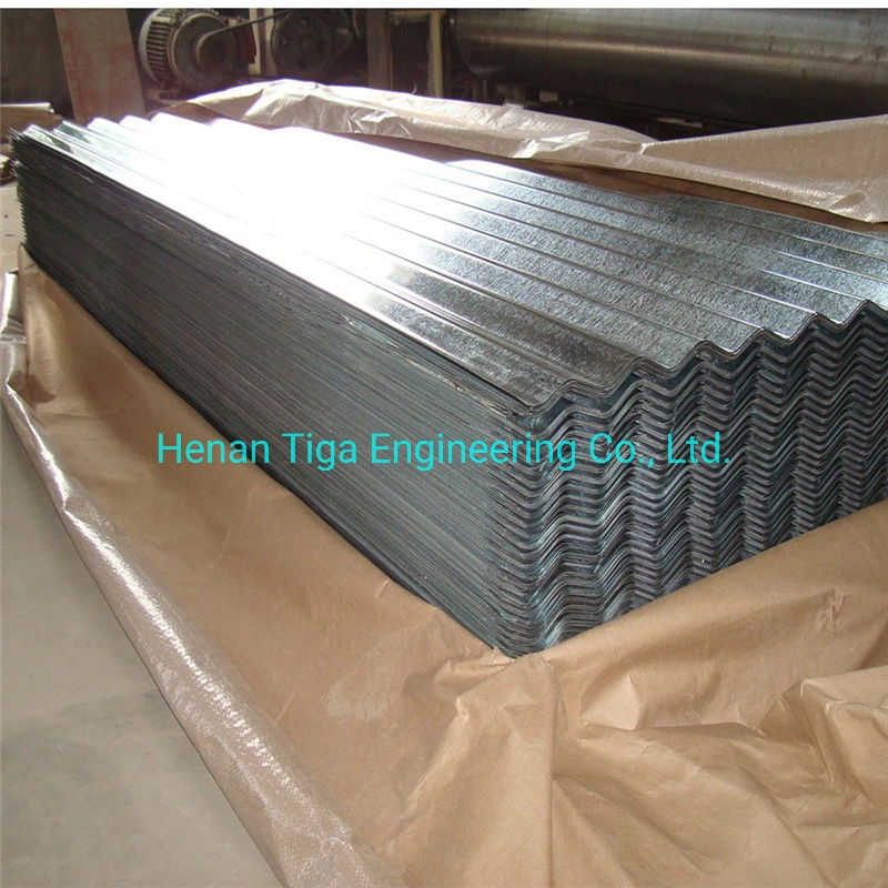 Factory 0.14mm*800mm/900mm Corrugated Galvanized Steel Roofing Sheet