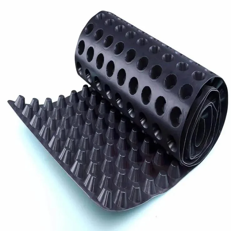 Plastic HDPE Dimple Drainage Board Mat for Roof Garden 2.0mm