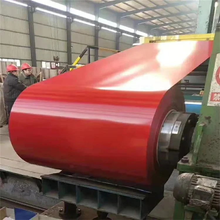 China Supplier Aluminium Alloy 1100/3003/3004/3005/3105/5005/5052 PVDF PE Color Coated Prepainted Aluminum Coil