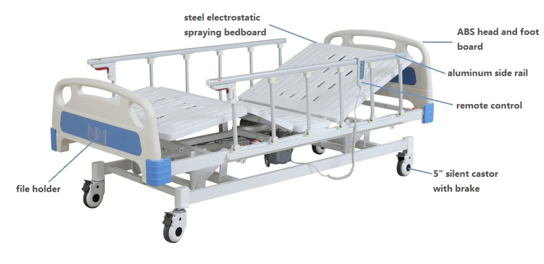 Better Medical Bt603e 3 Function Electric Hospital Bed for Patient / Nursing / ICU