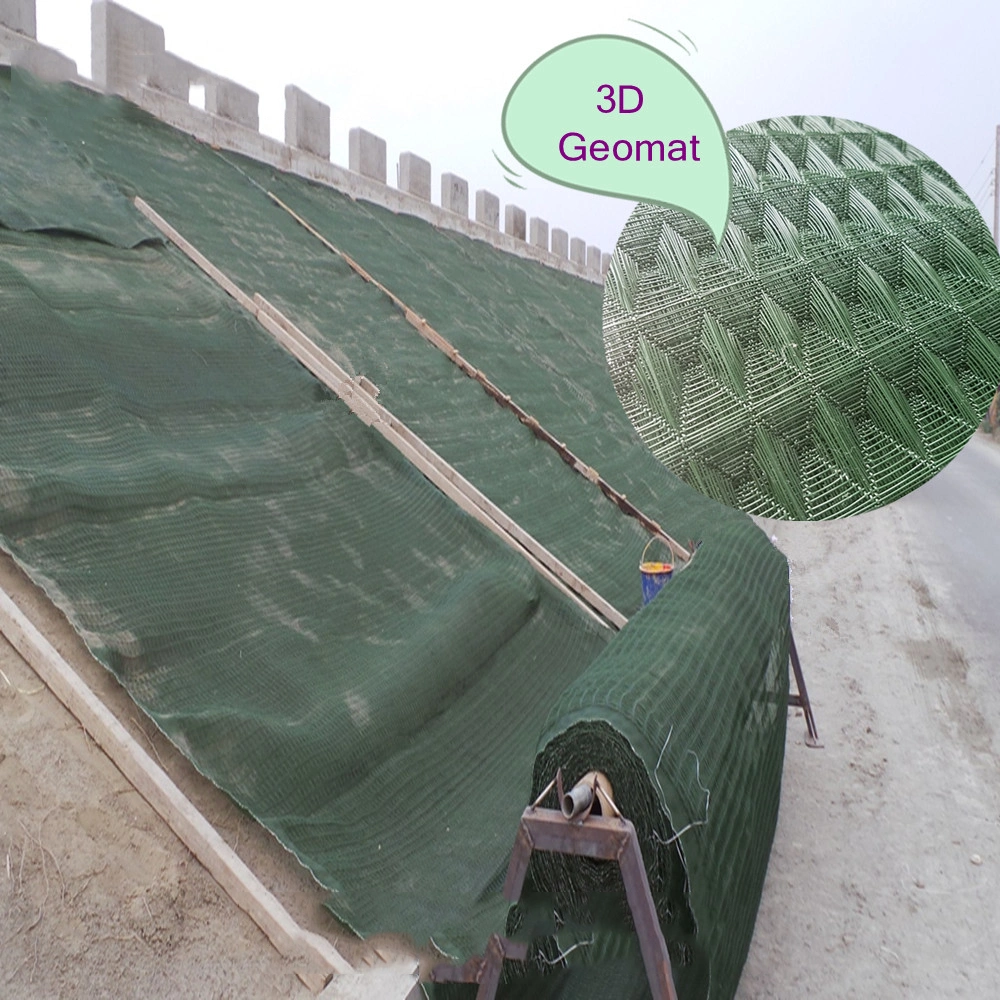 Custom 3D Geomat for Slope Protection Erosion Control