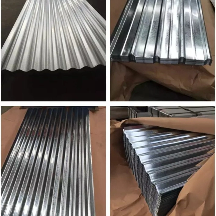 Top Quality Hot Sale Galvanized Sheet Metal Building Material Steel Plate Gi Galvanized Corrugated Iron Roof Sheet for Prefab Container House