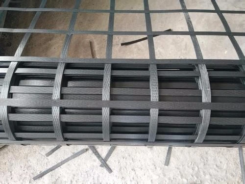 Welding Biaxial Steel-Plastic Composite Geogrid for Soil Reinforcement