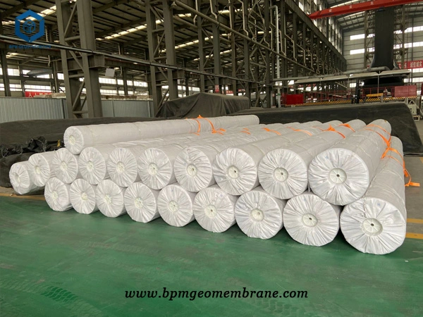 Harga Geomembrane HDPE Geo Membrane Liner for Mining Washing Pond in South Sudan