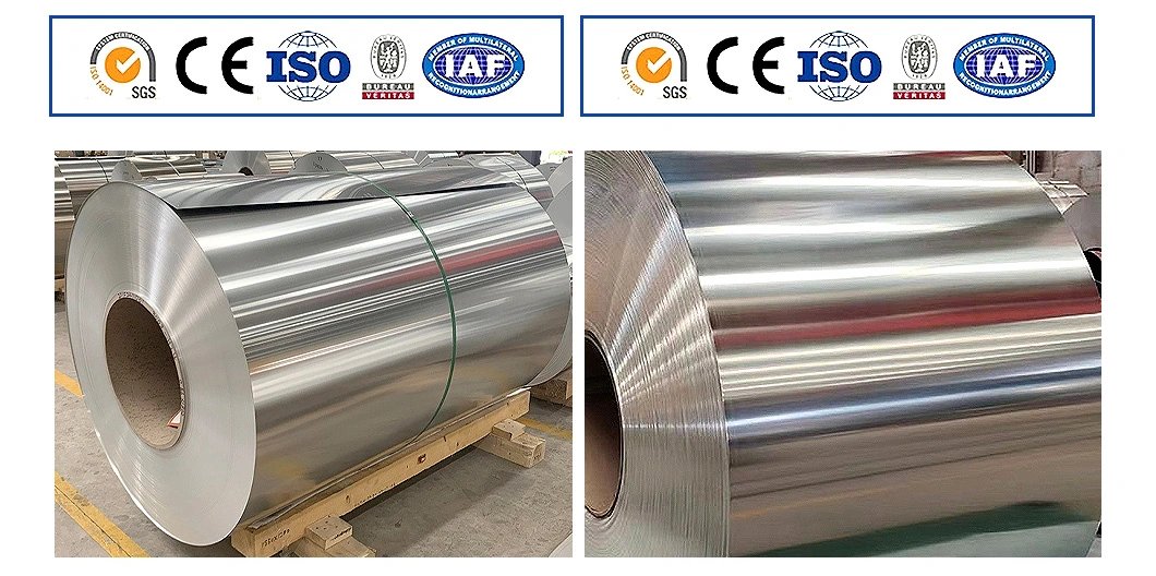 Coil Alloy 8006 1100 5050 6063 5052 H32 1060 1050 6061 3003 Aluminium /Stainless/Carbon/Galvanized/Color Coated/ Copper Coil Sheets From Factory for Sale