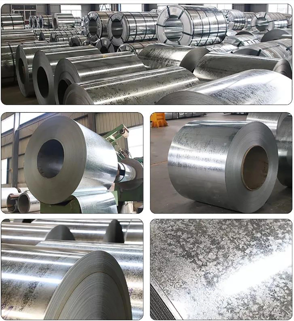 Gi Gl SPCC Secc CRC HRC G350 G450 G550 Hot Dipped Cold Rolled Dx51d Dx52D Dx53D Z275 Zinc Coated Steel Roll Galvanized Coil for Roofing