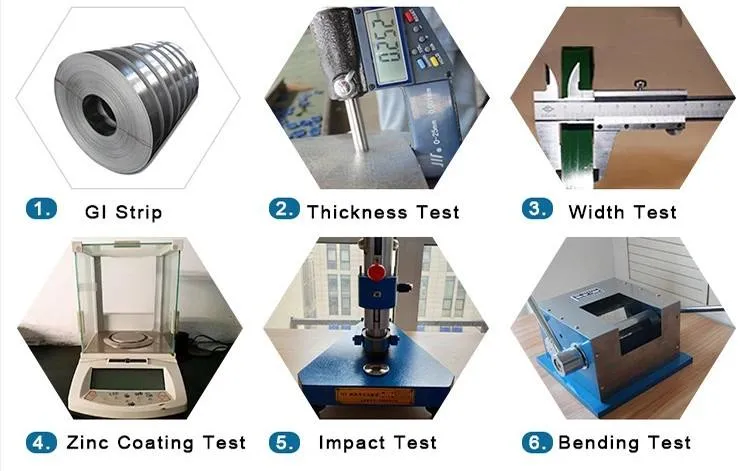 Hot Dipped/Prepainted Galvanized Steel Coil/Sheet/Plate/Strapping/Strip Gi Coil Dx51d Q195+Z Q235+Z