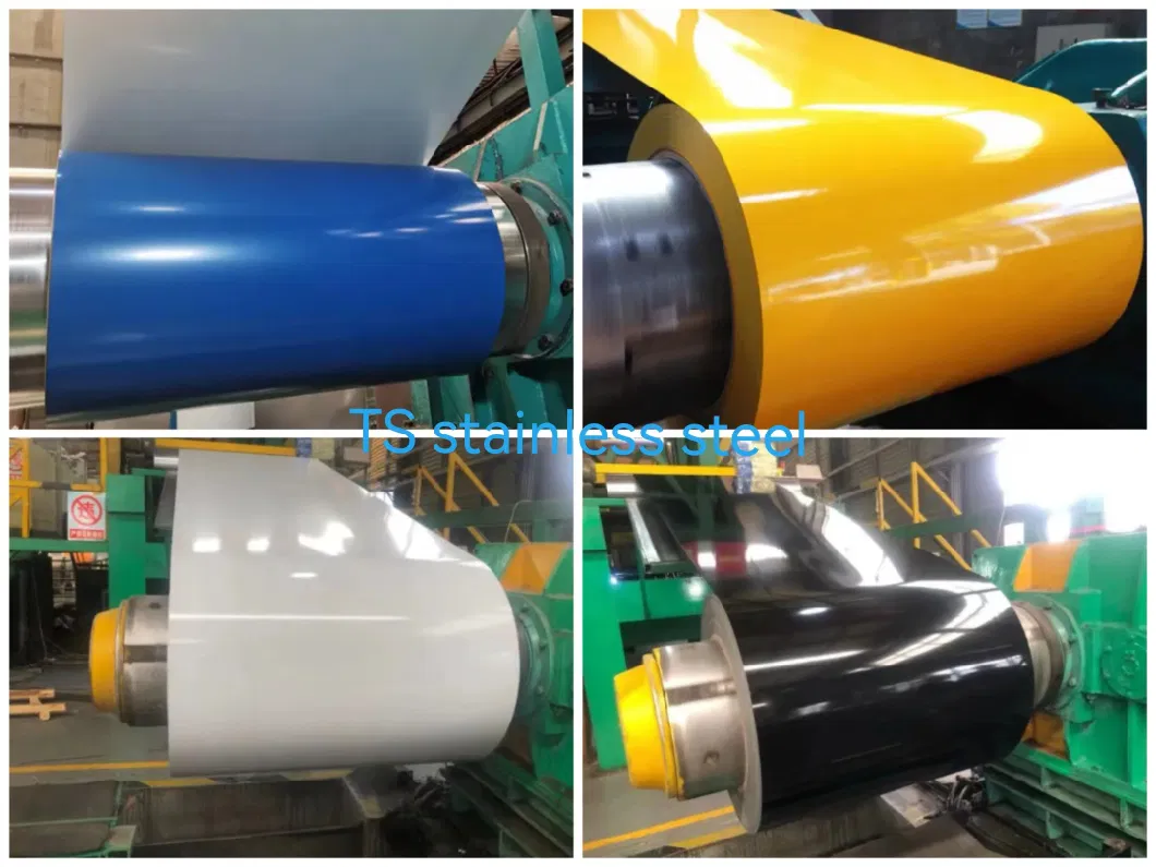 China Dx51d Dx51d Dx51d Dx51d SGCC PPGI PPGL Manufacturer Supplier Color Coated Galvanized Steel Coil