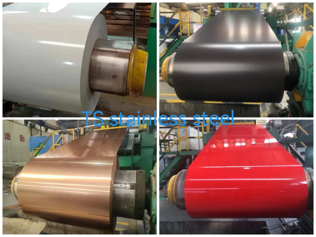 China Dx51d Dx51d Dx51d Dx51d SGCC PPGI PPGL Manufacturer Supplier Color Coated Galvanized Steel Coil