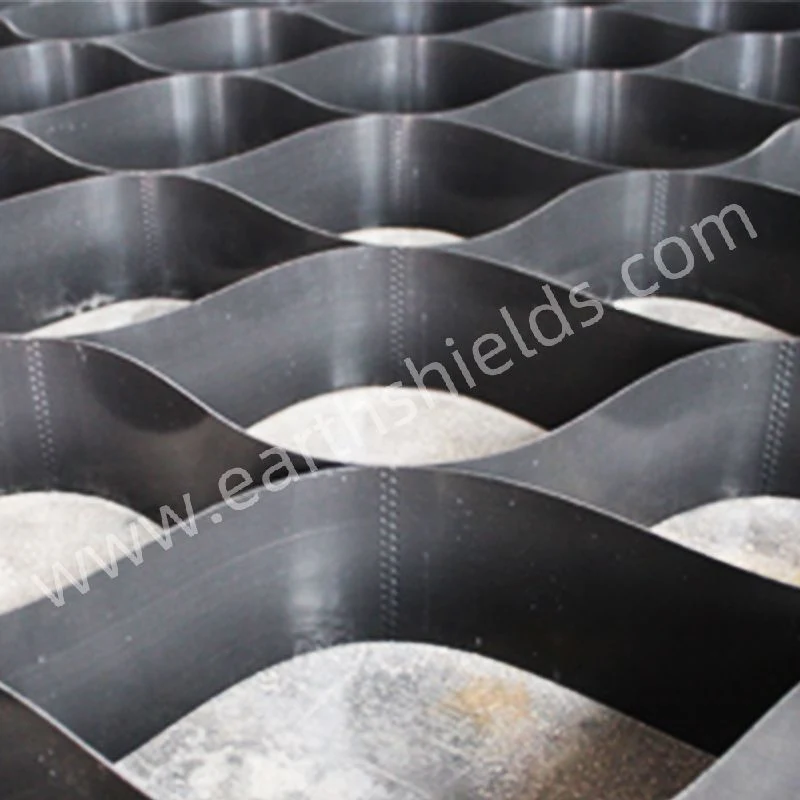 100-1000 mm Welding Space HDPE Geocell Driveway for Road and Slope Protection