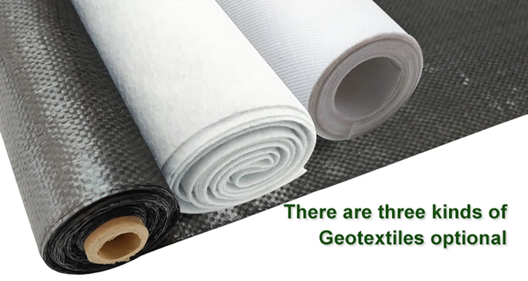 Ntpep Certified Woven Fabric Stabilization PP Woven Geotextile for Soil Reinforcement
