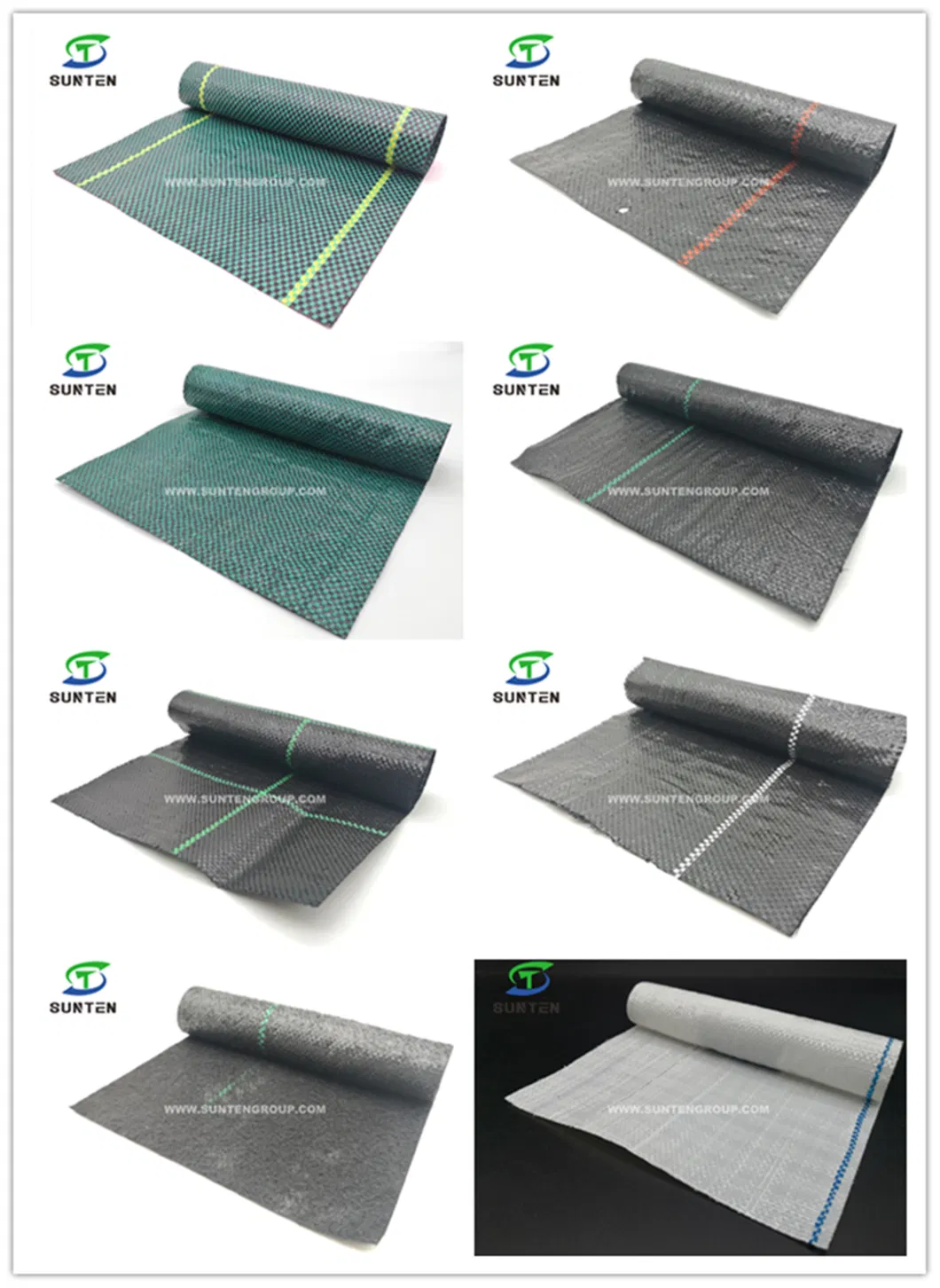 EU Standard Anti UV Black/Green/White PP/PE/Plastic Woven Weed Control Geotextile/Anti Grass/Fabric for Agriculture/Garden/Landscape