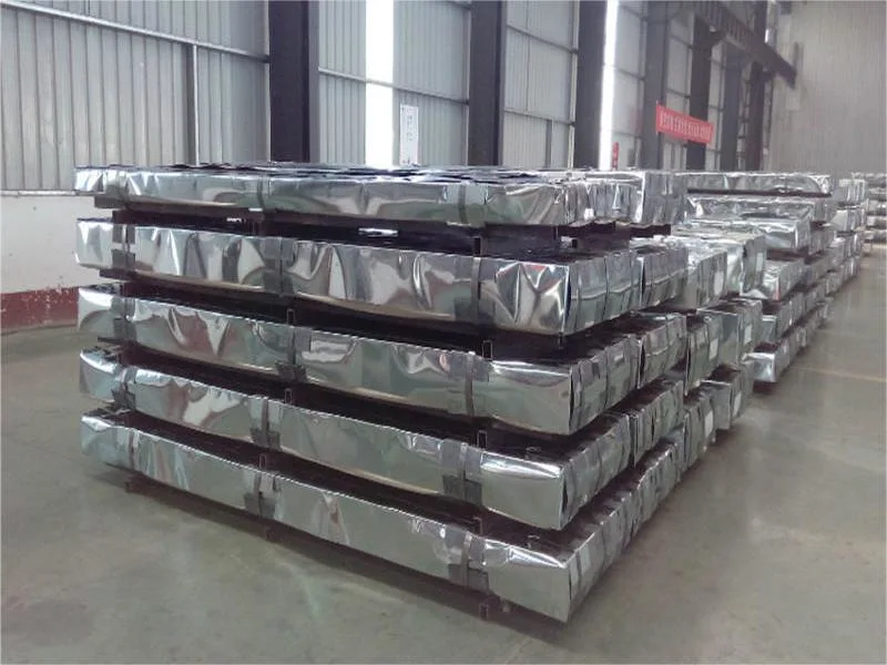 Gi Steel Roofing Sheet Galvanized Corrugated Steel Sheet Corrugated Galvanized Zinc Roof Sheet Z275 Z80 Steel Sheet Roofing Tiles Steel Sheet