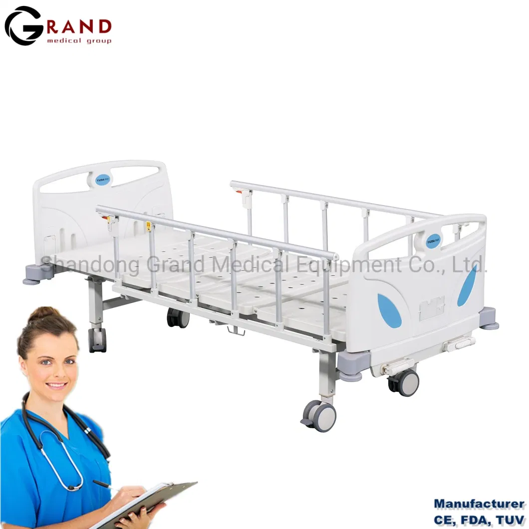 Multifunctional Most Popular Hospital Profuct Fp Series Manual 3 Cranks Hospital Bed