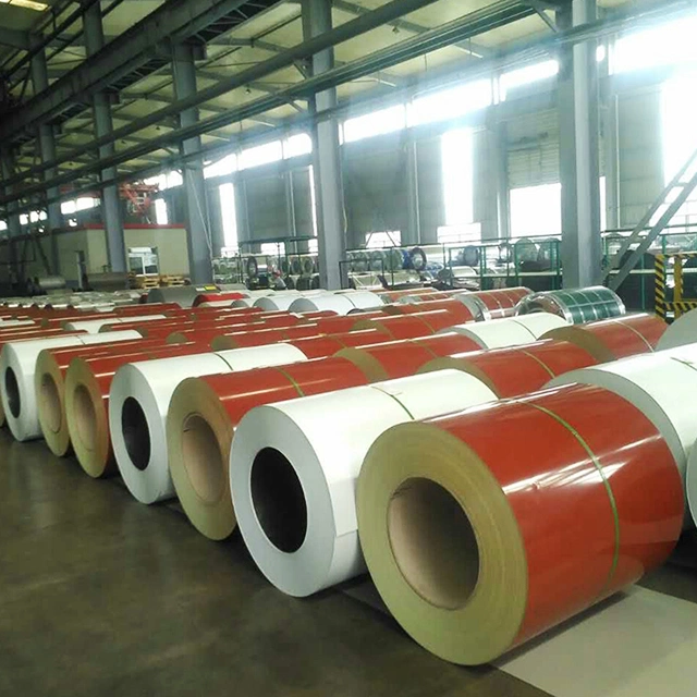China Factory Price Galvanized Zinc Color Coated PPGI Gi Hot Rolled Corrugated Steel Sheet for Roofing Roof