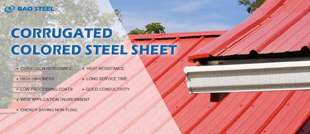 Ral 5020 Zinc Dx54D Factory SGCC/Sgch/Dx51d+Z 0.28mm 0.22mm 0.23mm 0.25mm Color Coated Galvanized/Aluminum Corrugated Steel Roofing Sheet
