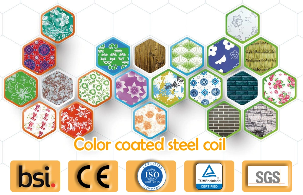 0.6*1000mm Colored Cold Rolled Steel Sheet Coil Manufacturer