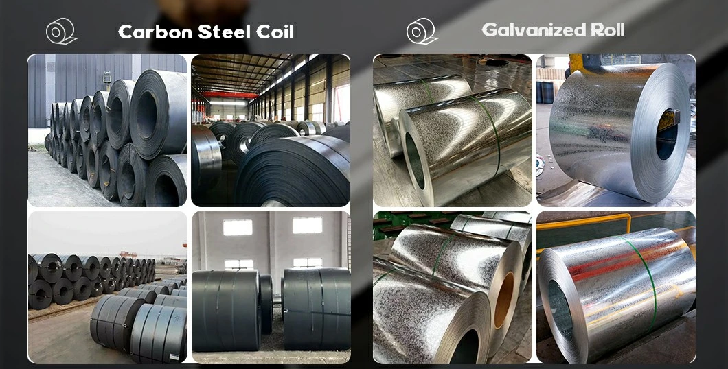 Chinese Suppliers Galvanized Steel Coil Gi 0.23mm-50mm Customization Dx51d Z06 Galvanized Steel Coil Price Manufacturer