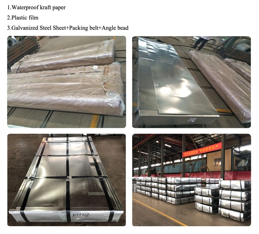 Gi Galvanized Steel/Corrugated Galvanized Roofing Sheet Metal Gi/Roof