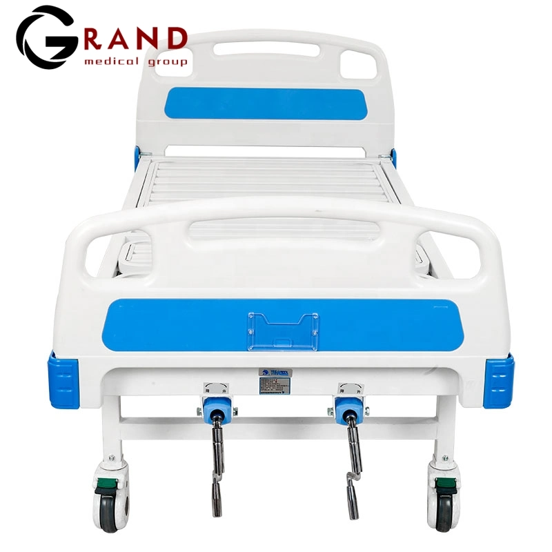 Silent Corrosion-Resistant Large Braking Force Stable and Safe Two Crank Hospital Manual Bed