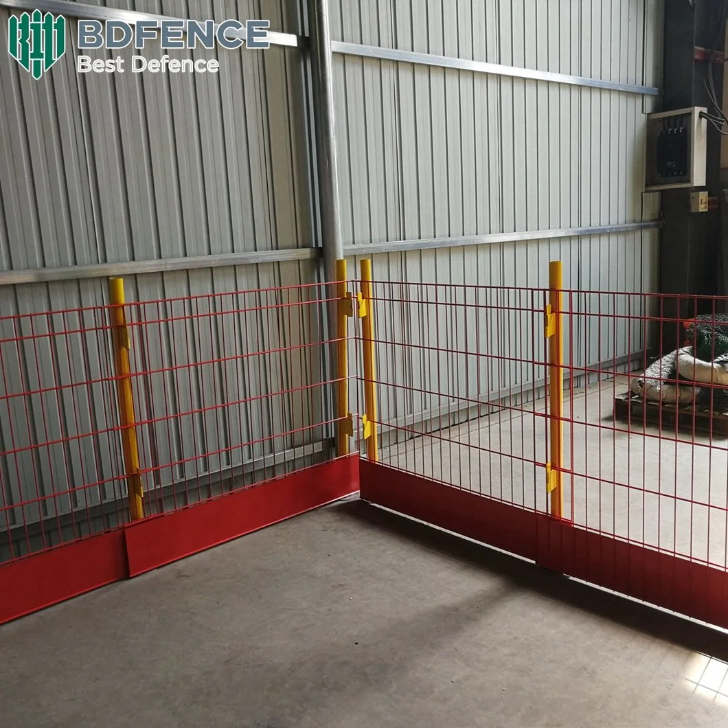 Powder Coated Building Construction Safety Edge Fall Protection Barrier Fence