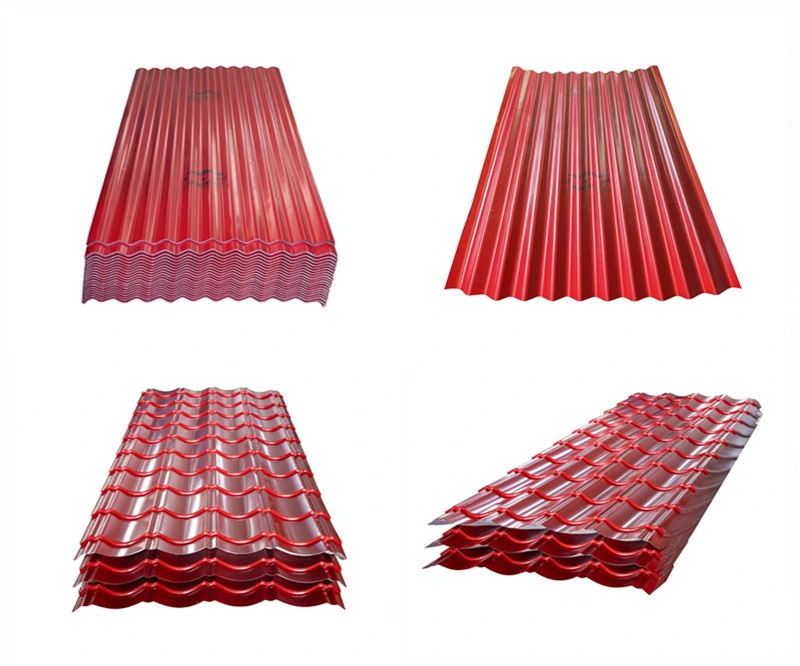 Prepainted Trapezoidal Zincalume Corrugated Iron Cladding and Roofing Sheet/Premium Al-Zn Color Coated Roofing Sheets/Box Profile Rofing Sheets