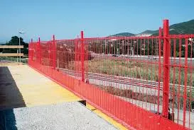 Powder Coated Building Construction Safety Edge Fall Protection Barrier Fence