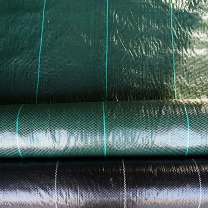 200G/M2 UV Protection Wholesale Weed Mat Ground Cover Silt Fence Black Fabric Plastic PP Woven Geotextile