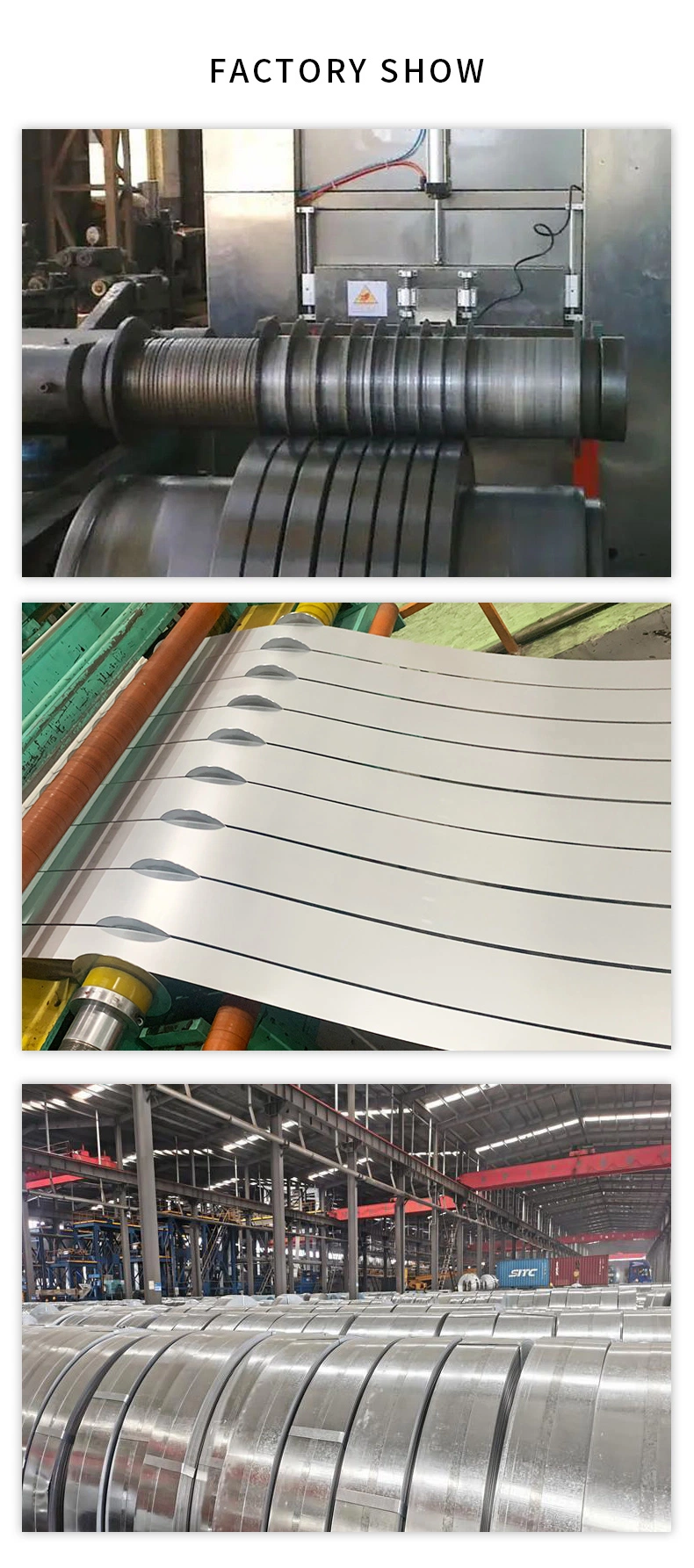 PPGI/Gi/Zinc Coated Cold Rolled/Hot Dipped Galvanized Steel Coil/Sheet/Plate/Strip Z275 China Dx51d+Z Z100 Galvanized Steel Strip Galvanized Steel Strip Gi Slit