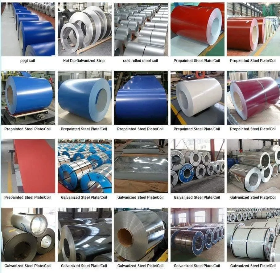 China Top Supplier Prepainted Galvanized Steel Coil Zinc Coated Steel Coils PPGI Galvanized Steel Coil for Roofing Sheet