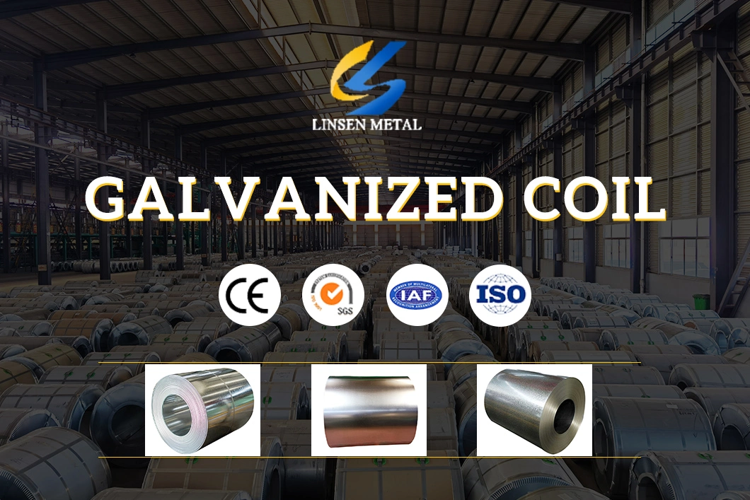 China Factory ASTM A36 Gi Coil Dx51d Z275 Hot Dipped Galvanized Steel Coil for Roofing Sheet