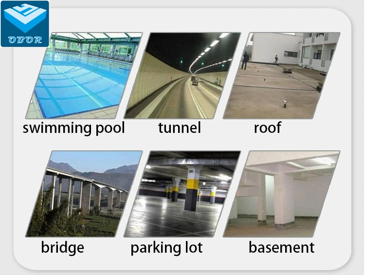 0.5mm, 1.0mm, 1.2mm, 1.5mm, 1.8mm, 2.0mm, 3.0mm Waterproofing EPDM Membrane for Pond Liner Roof Tunnel Pool Basement