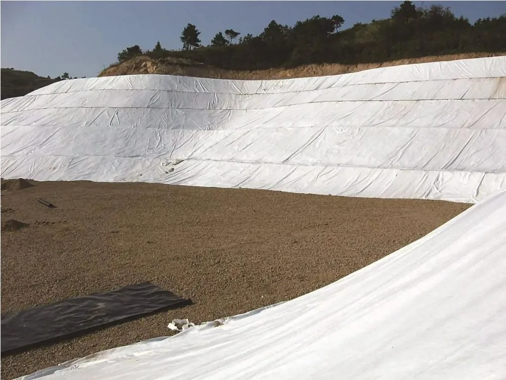 Geosynthetics Pet PP Non-Woven Textile Spunbonded Polypropylene Polyester Fabric Silt Non Woven Geotextile for Road Construction Building Construction