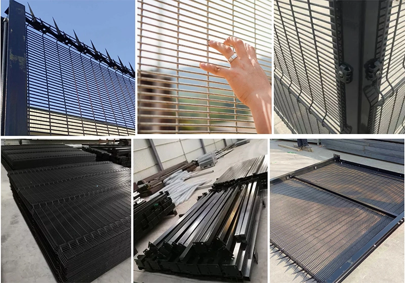 Wholesale South Africa Powder Coated Clear View 358 Anti Climb Railway Perimeter Welded Metal Wire Mesh Fencing/Fence for High Security/Safety