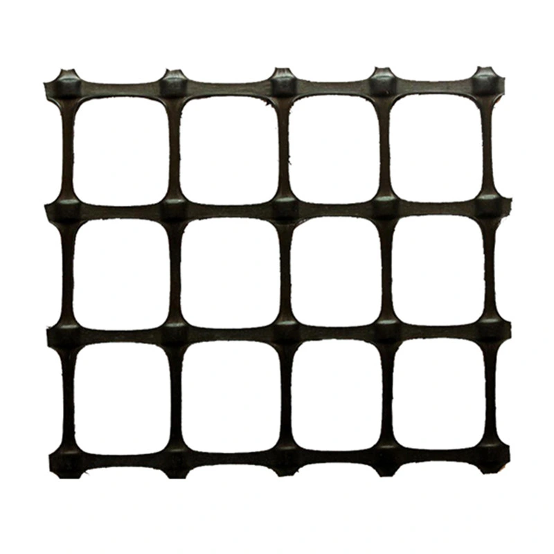 Plastic Grid Geo Malla Biaxial Grille Fence PP PE Biaxial Geogrid for Road Mining Poultry Farming 15-15 30-30 55-55