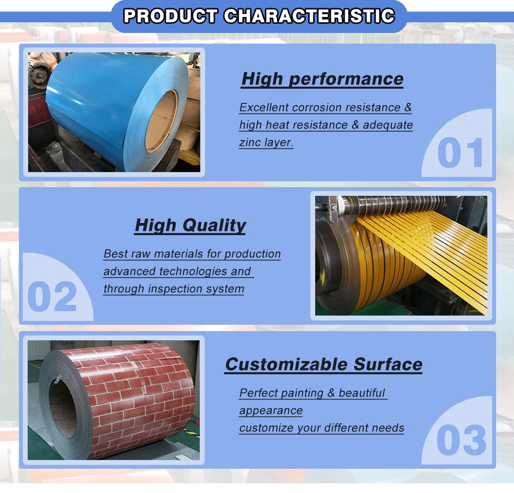China Color Wholesale Manufacture Wood Grain Color Coated Galvanized Strip Coil PPGI Steel Coil
