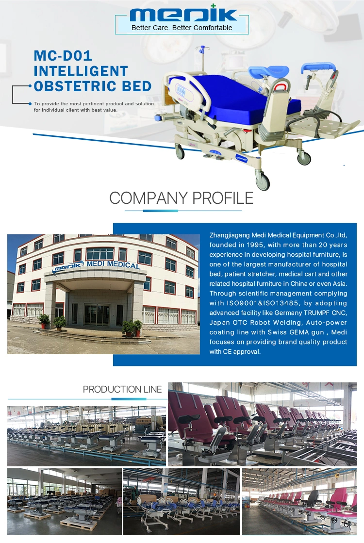 Mc-D10 Electric Gynecology Bed Multi-Purpose Electric Obstetric Delivery Bed Gynecological Operating Table