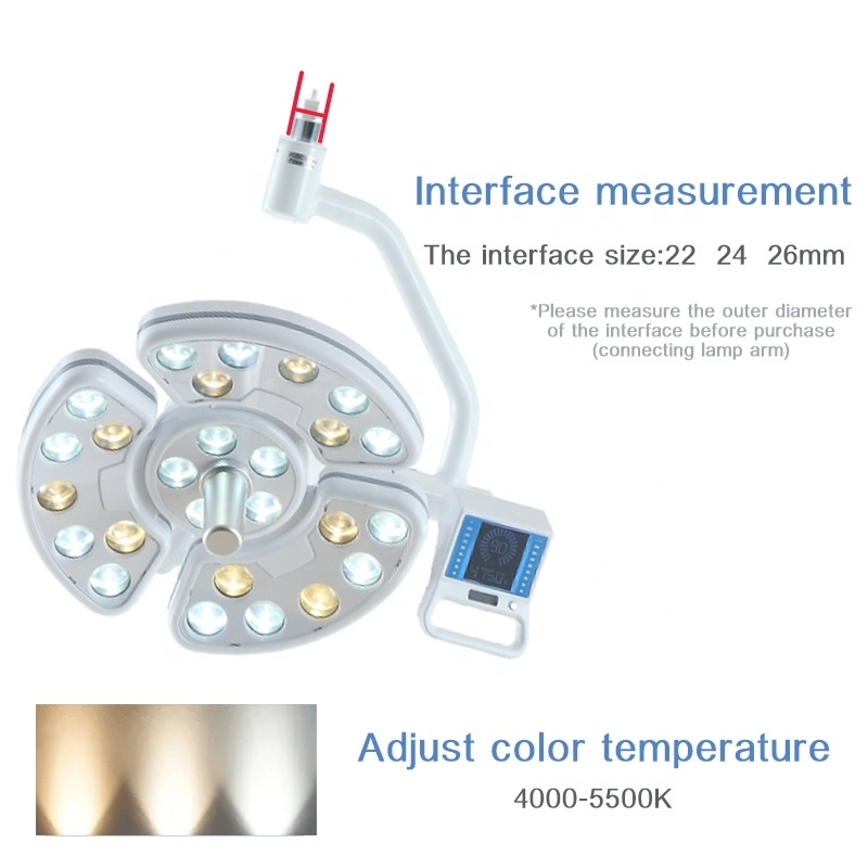 Medical Light LED Surgical Operation Lamp for Dental Chair LED Oral Lamp Shadowless for Implant Surgery