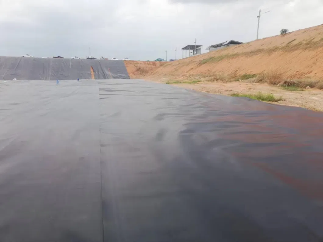 ASTM 1.5mm Waterproof Plastic Pond Liner HDPE Factory Geomembrane Liner Price