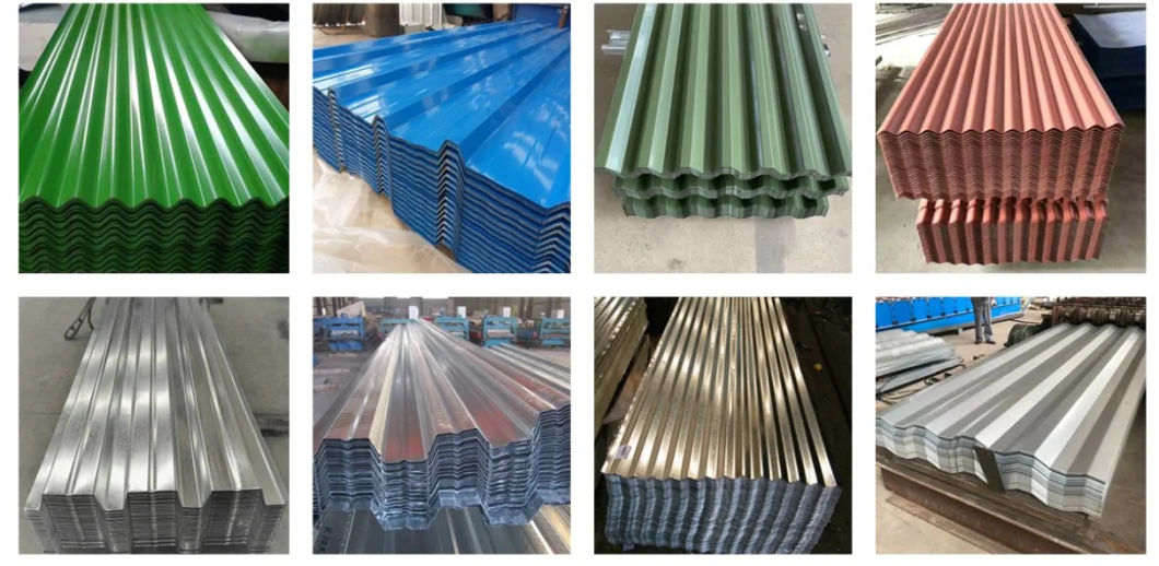 Wholesale G550 Prepainted Galvanized Color Coated Zinc Corrugated Roofing Sheet Supplier