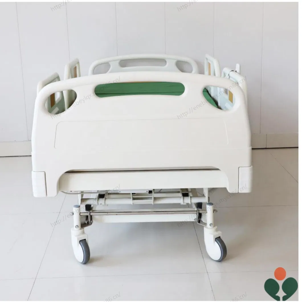 High-Capacity Hospitals&prime; Electric Three Functions Patient Nursing Beds with ABS Bed Board for Large Medical Facilities