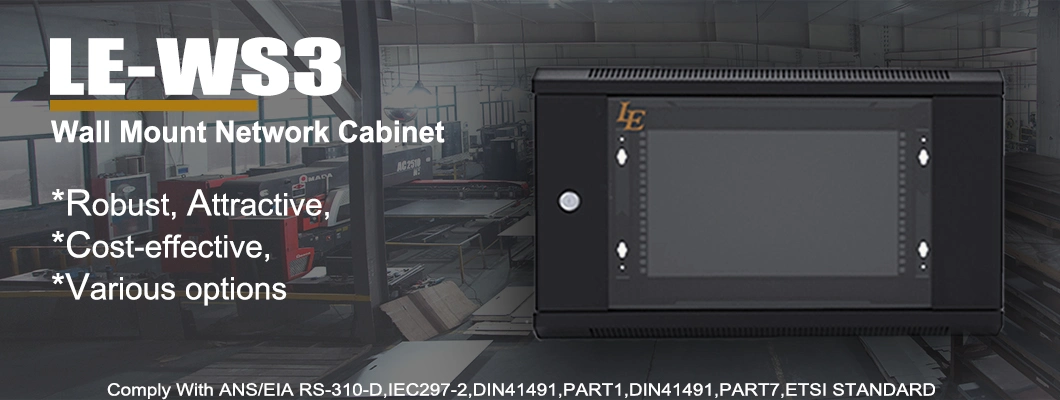 4-18u Wall Mounted Network Cabinet for TV and Mining