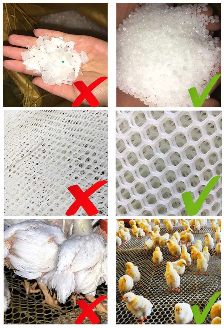 PP/HDPE +UV Plastic Bop Nets Stretched Bi-Oriented Mesh Bop Anti Mole Netting/PP Material Bird Net for Big Sale