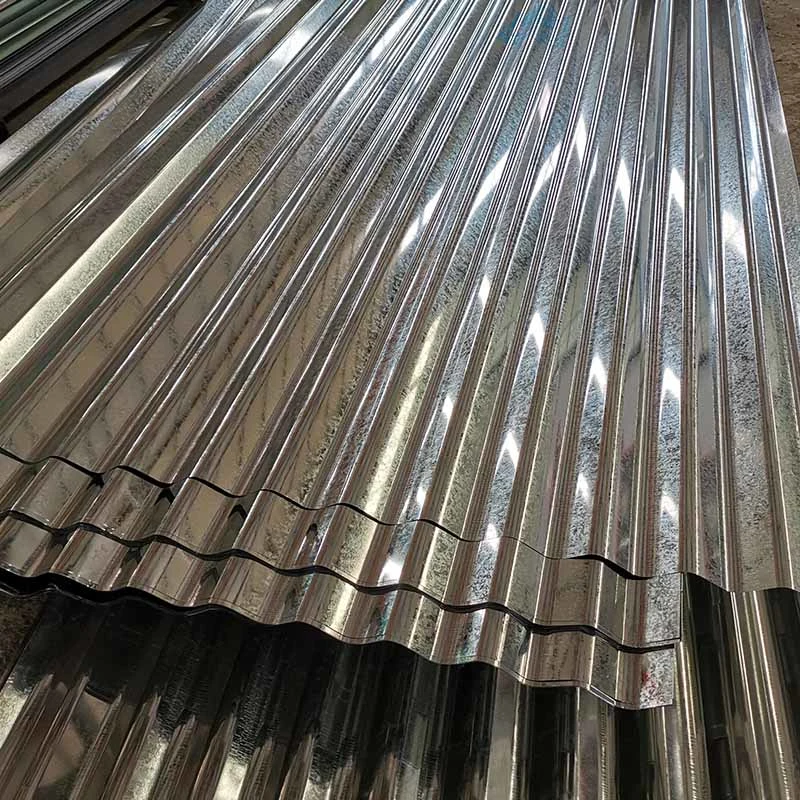 Gi Galvanized Galvalume Steel Corrugated Roofing Sheet 0.5mm Heat Resistant Roofing Sheets 24 Gauge 28gauge Dx51d Zincalum Aluminum Zinc Tile Metal Roof Sheet