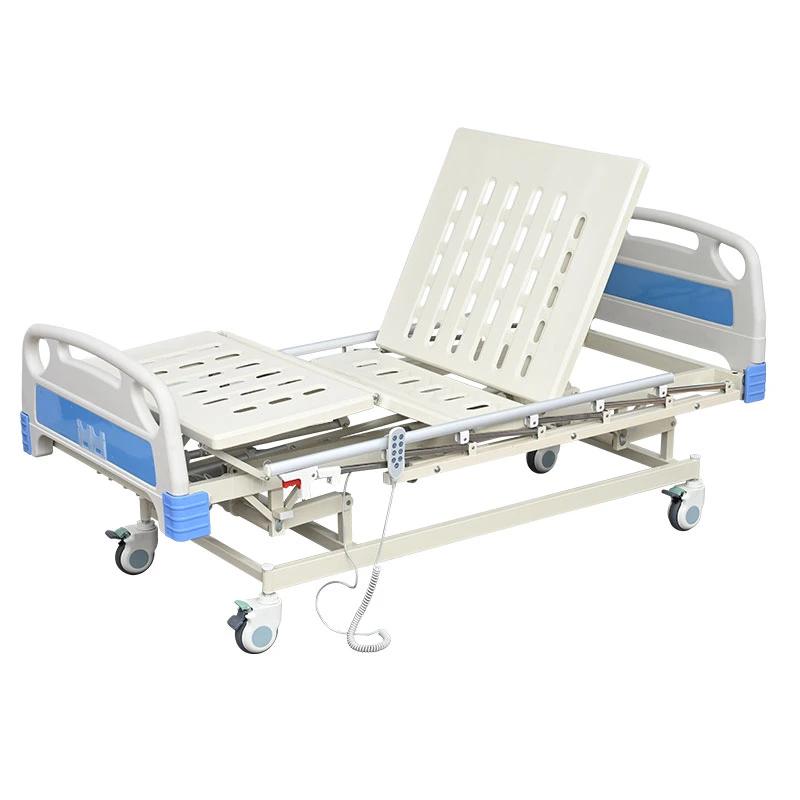 Cheap 2 Cranks Medical Beds High Quality Basic Hospital Bed 2 Functions