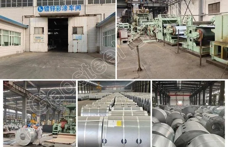 26 28 Gauge Gi Prepainted Galvanized Galvalume Coil Sheet Dx51d Dx52D Dx53D Zinc Coated PPGL PPGI Ral Color Coated Steel Sheet Coil for Industrial Roofing