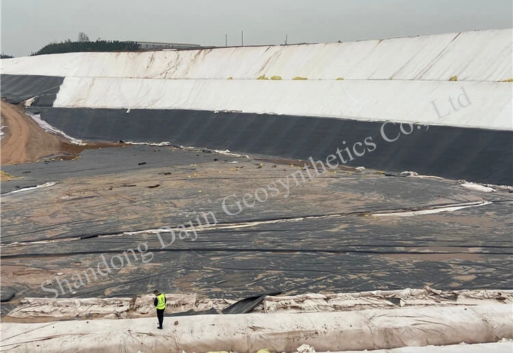 Black HDPE Polyethylene Geomembrane for Oil Crude Store