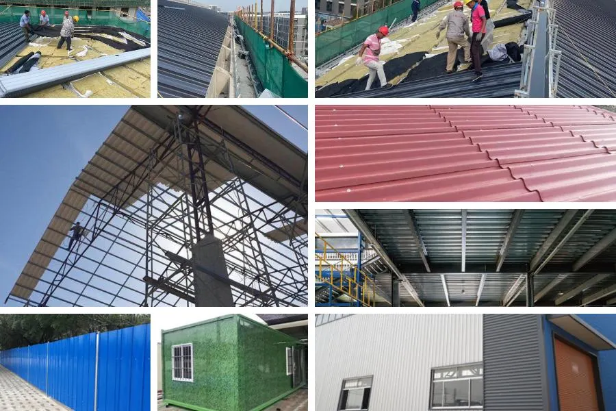 Factory Wholesale Best Sell Z30-275g 2000*850*0.12mm 14 18 22 26 Gauge Bwg Roof Metal Aluzinc/Zinc Galvanized Corrugated Roofing Steel Sheet